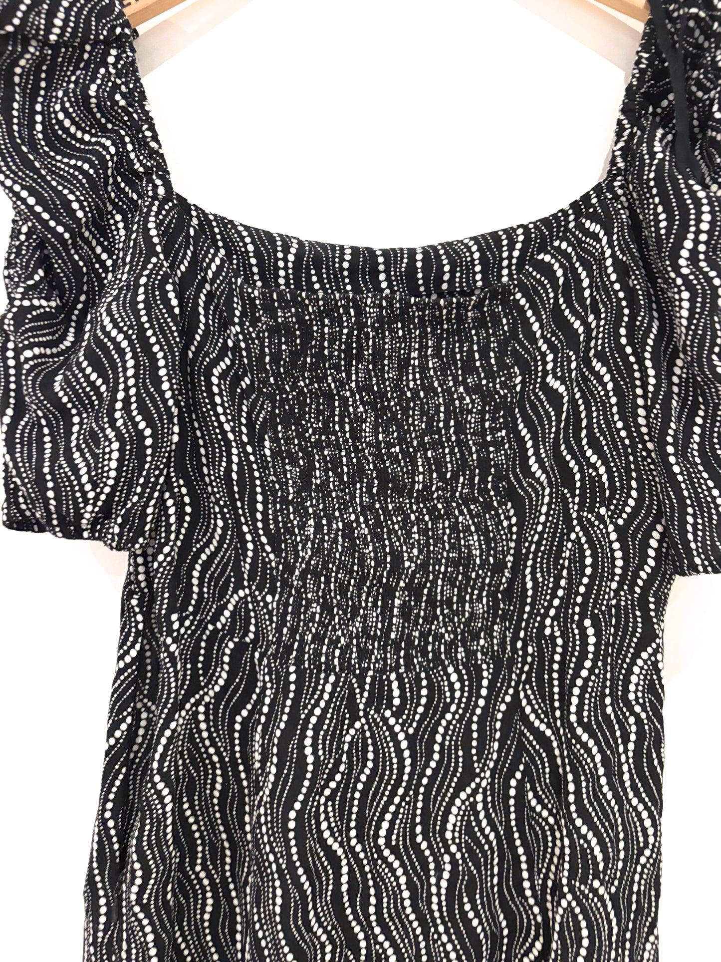 & Other Stories Printed Dress UK 10