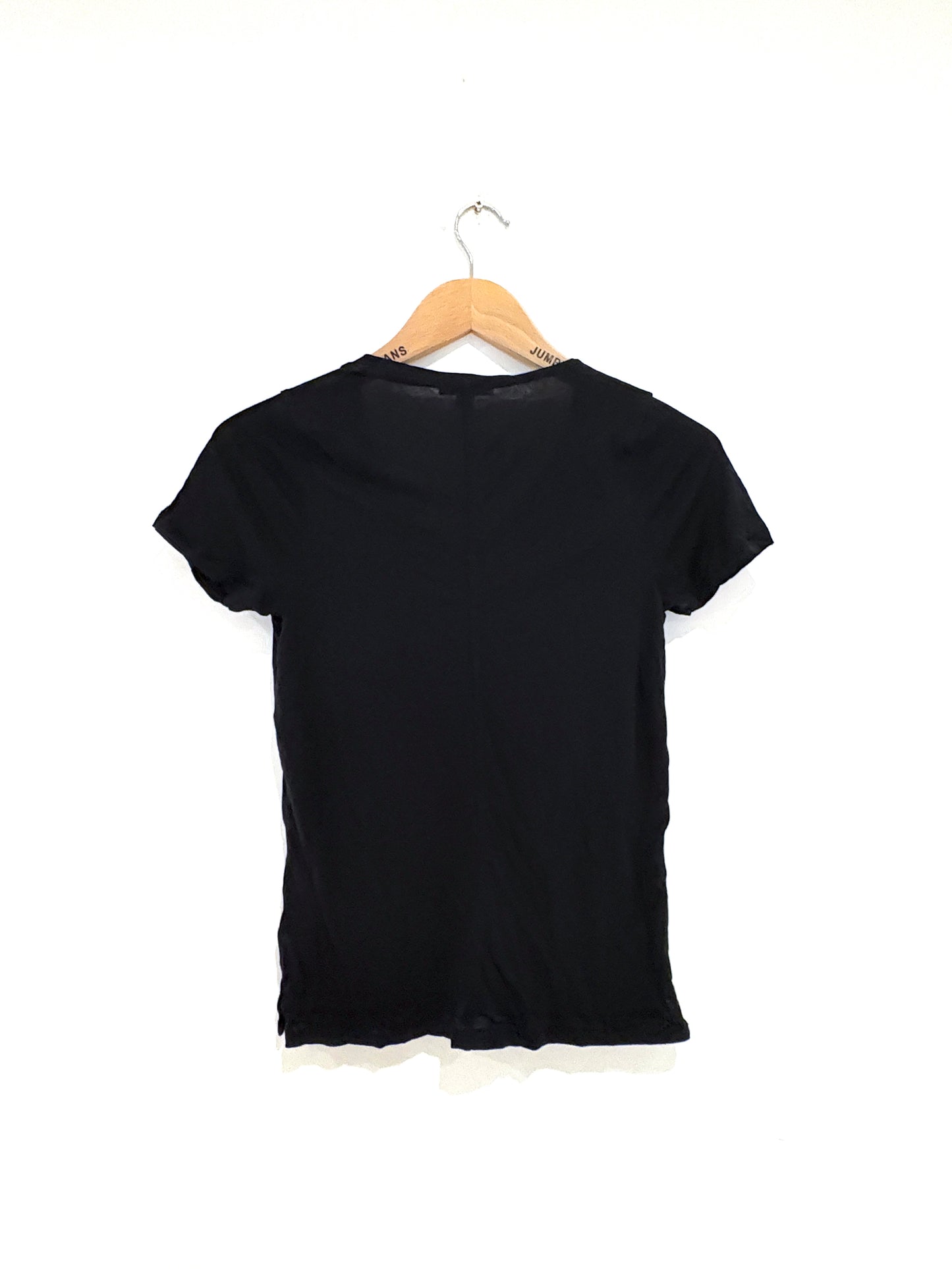 Whistles Black Tee S