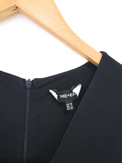Me+Em Black Jersey Jumpsuit UK 10