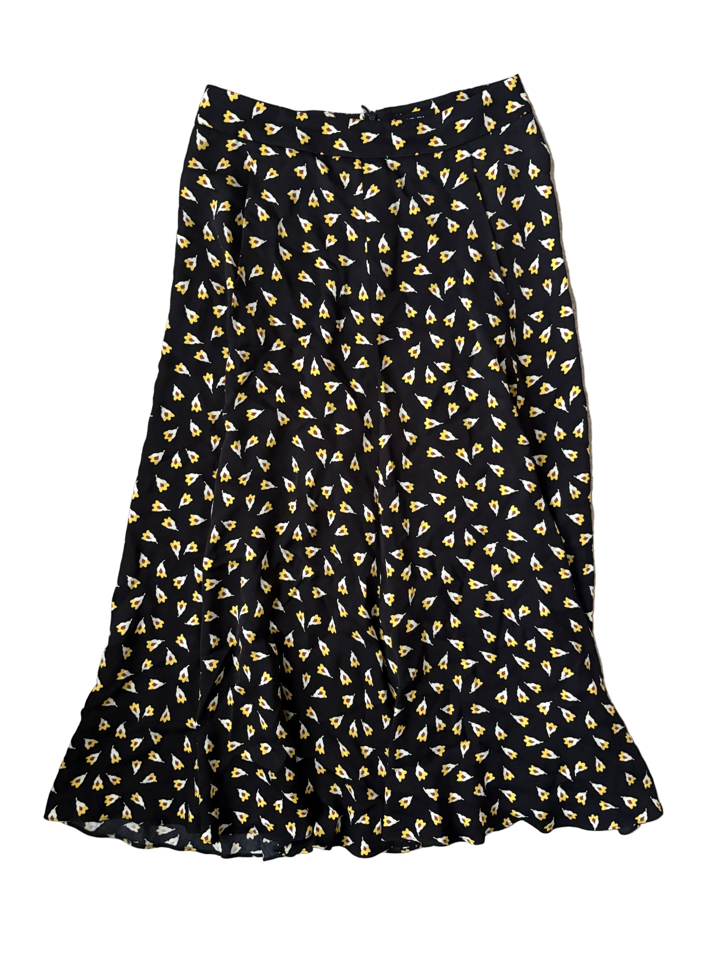 Me+Em Flower bud flared skirt