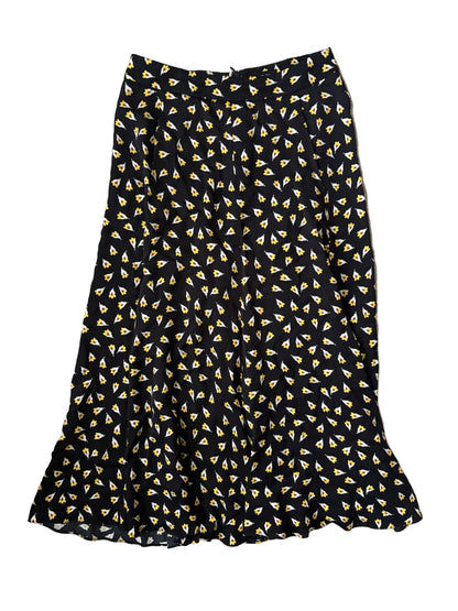 Me+Em Flower bud flared skirt