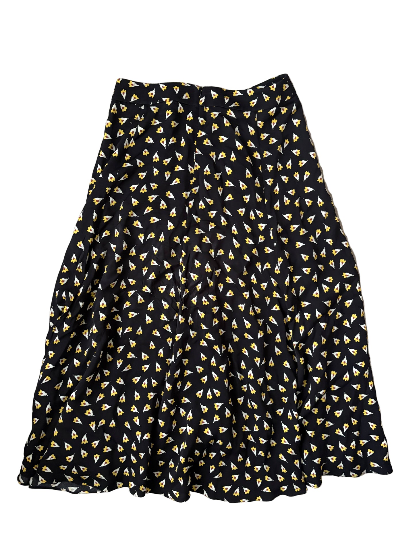 Me+Em Flower Bud Print Flared Skirt UK 10