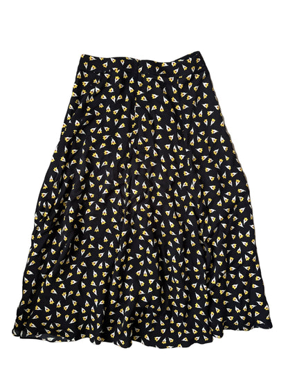 Me+Em Flower Bud Print Flared Skirt UK 10