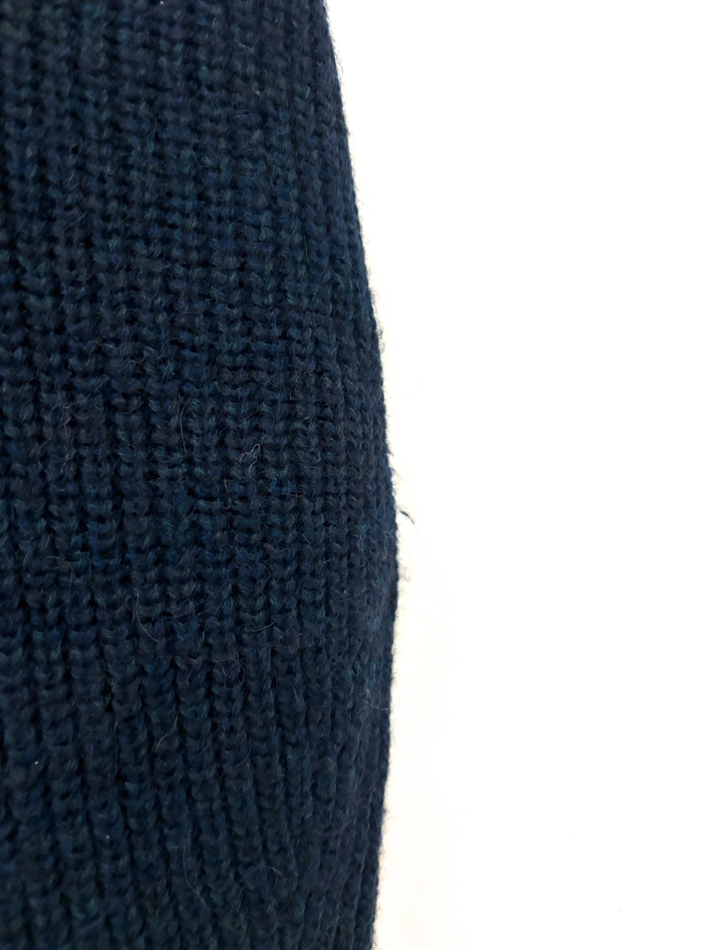 Maje Navy Wool Blend Jumper S