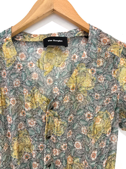 The Kooples Western Flower Print Dress S