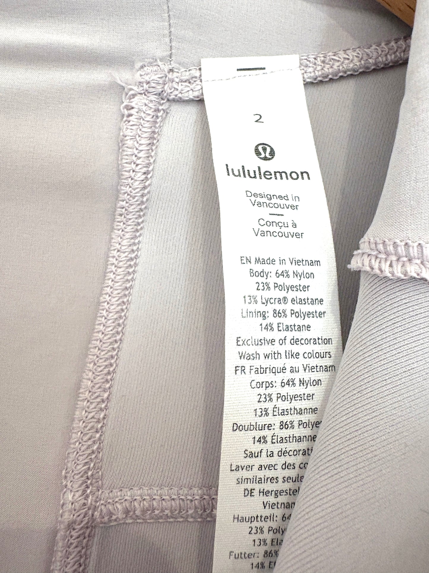 Lululemon Grey Scuba Oversized Half Zip Hoodie UK 6