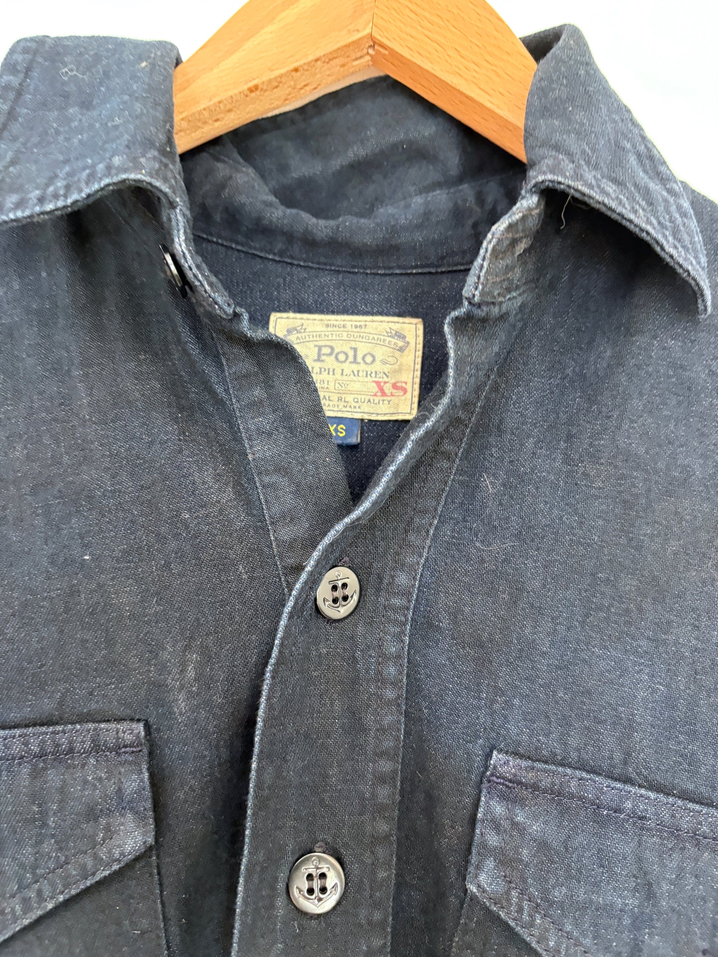 Polo Ralph Lauren Blue Denim Dress XS