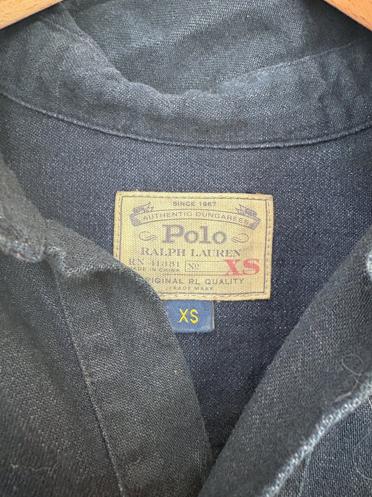 Polo Ralph Lauren Blue Denim Dress XS