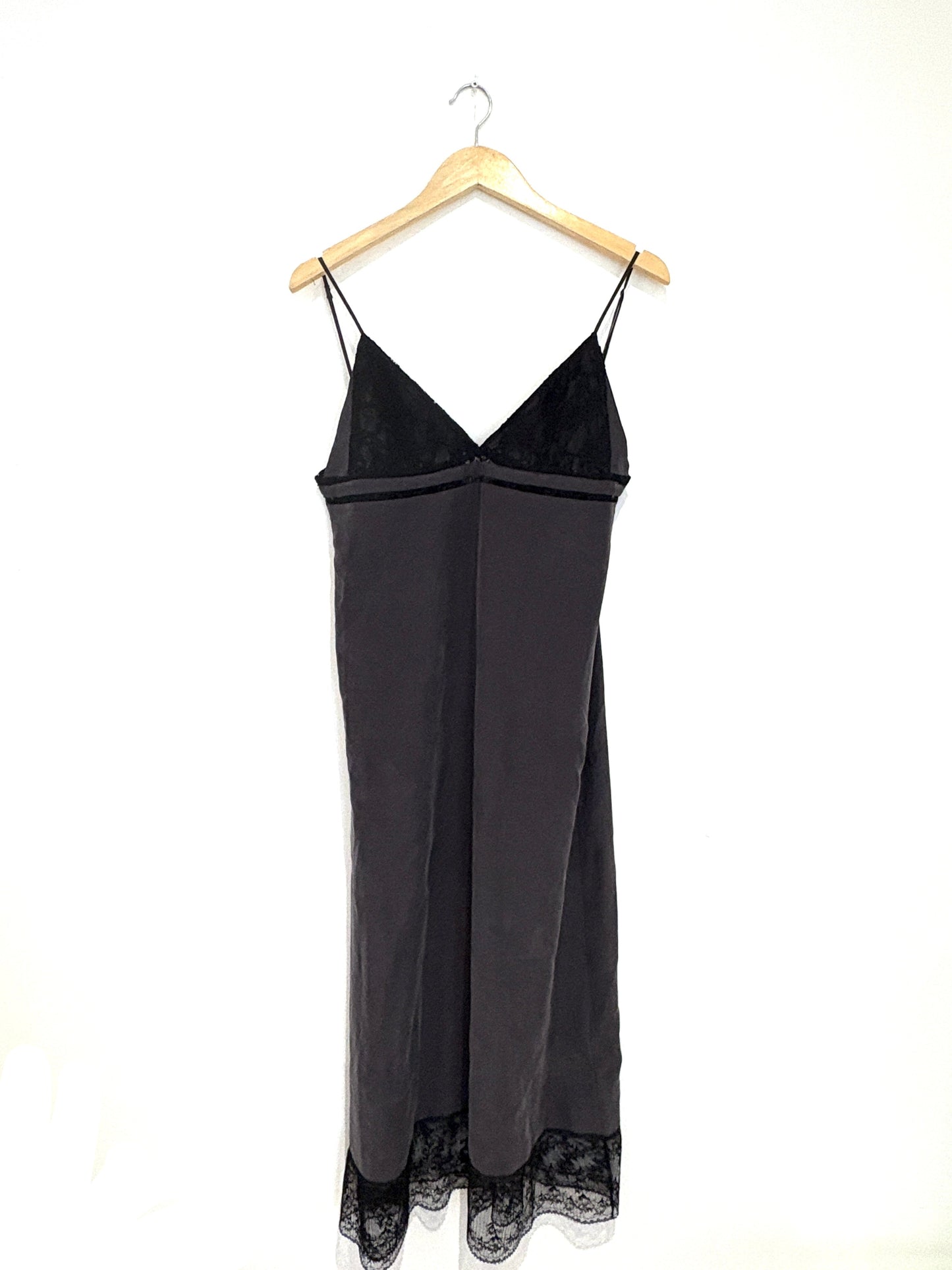 Massimo Dutti Silk Slip Dress