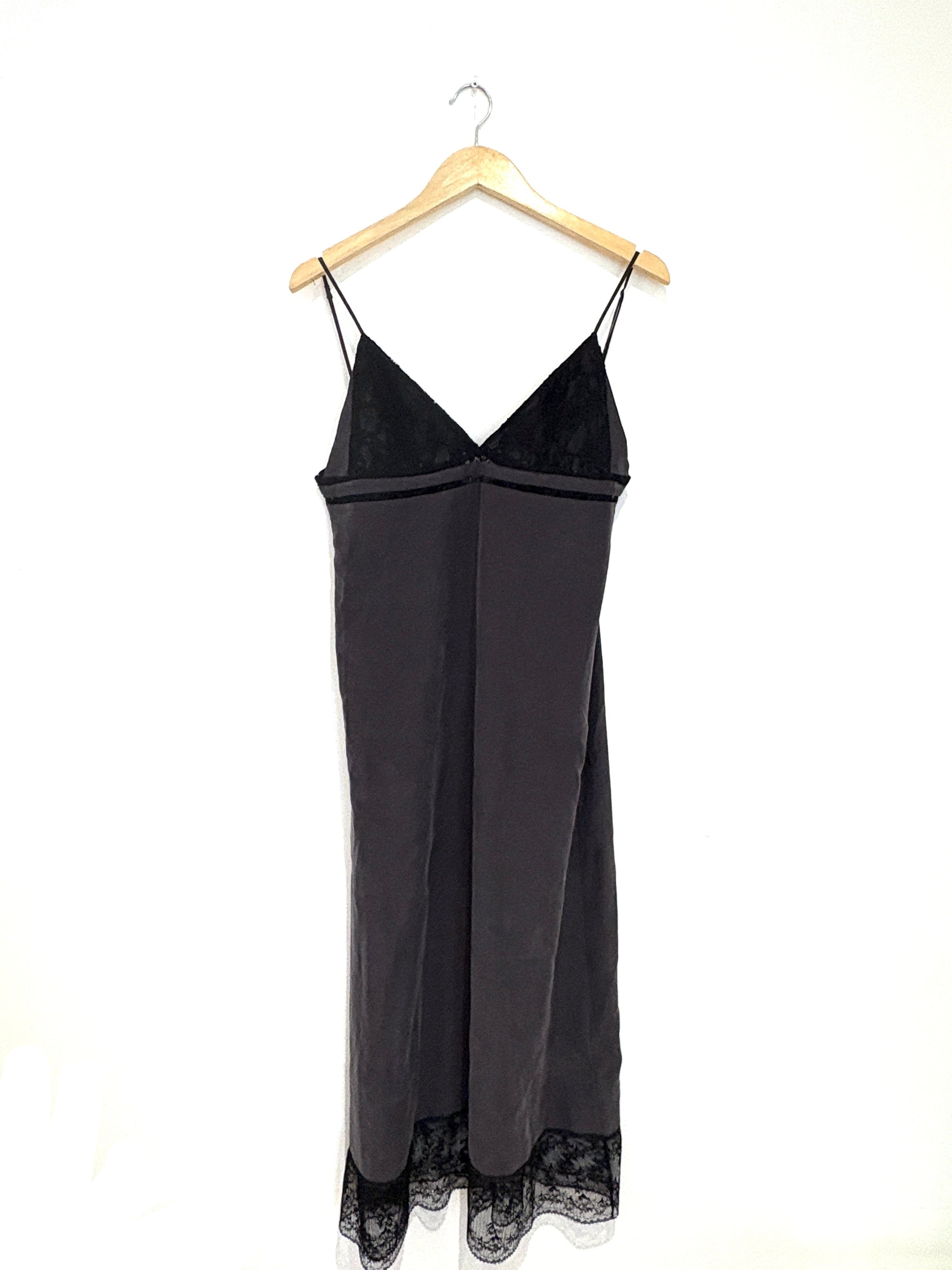 Massimo Dutti Silk Slip Dress