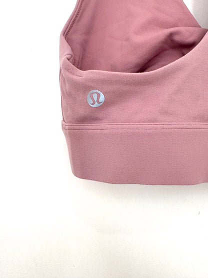 Lululemon Pink Twist Front Bra UK 10