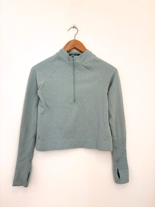 Lululemon Green Half Zip Jacket 