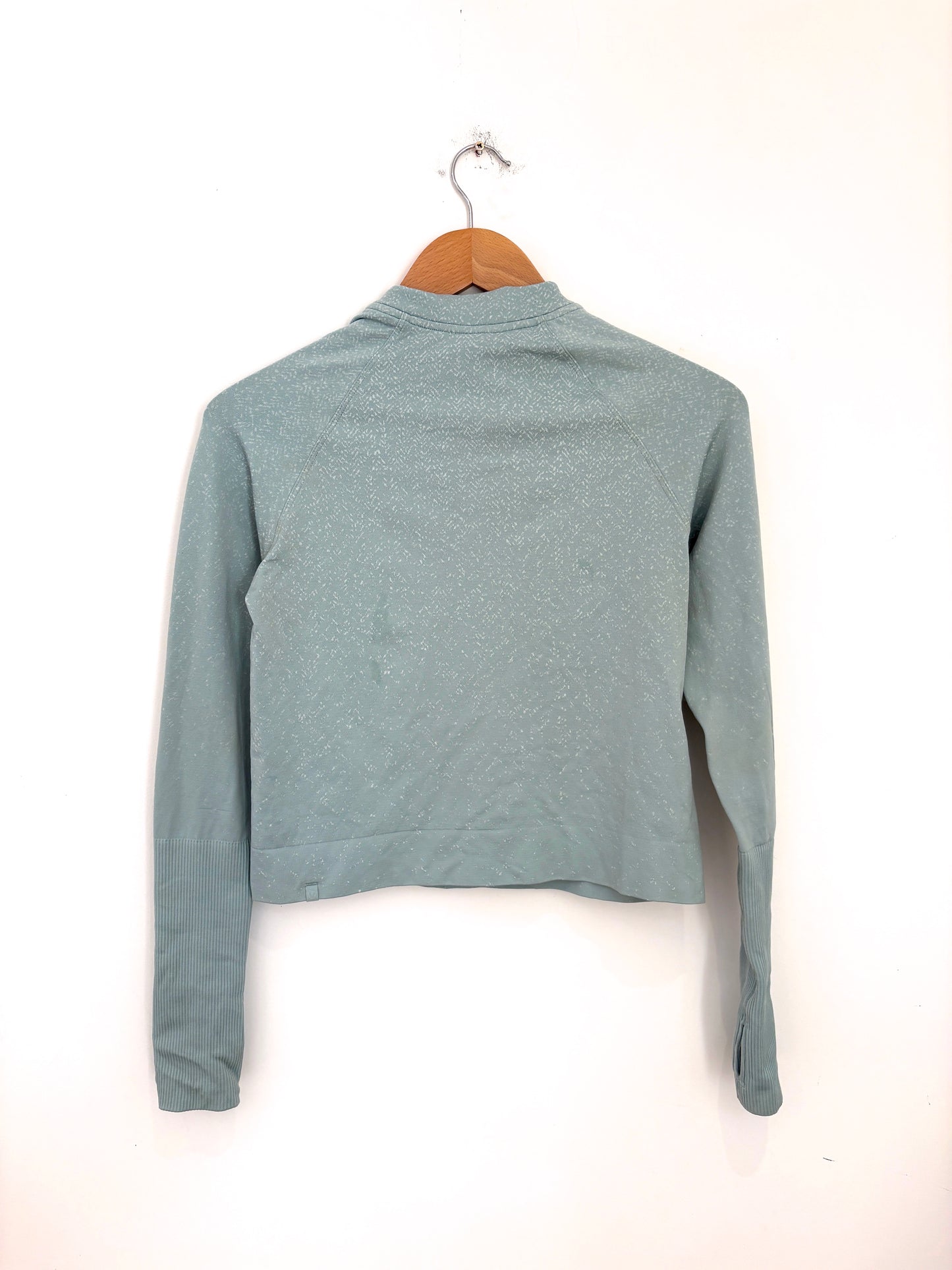 Lululemon Green Half Zip Jacket UK 10