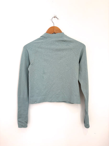 Lululemon Green Half Zip Jacket UK 10