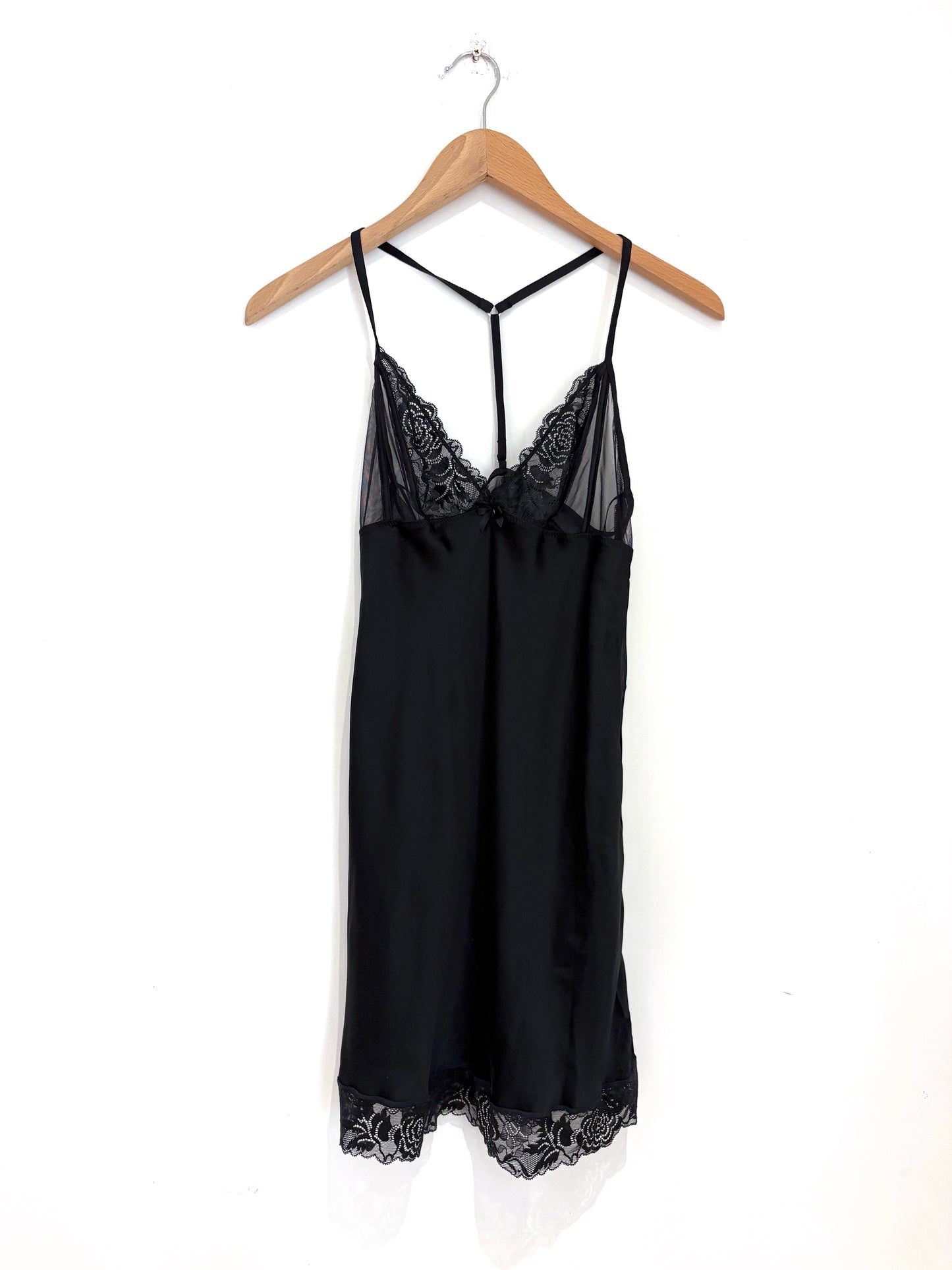 Intimissimi Silk Black Night Dress