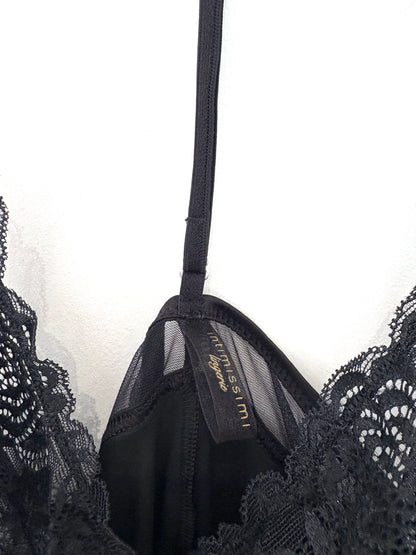 Intimissimi Silk Black Night Dress M