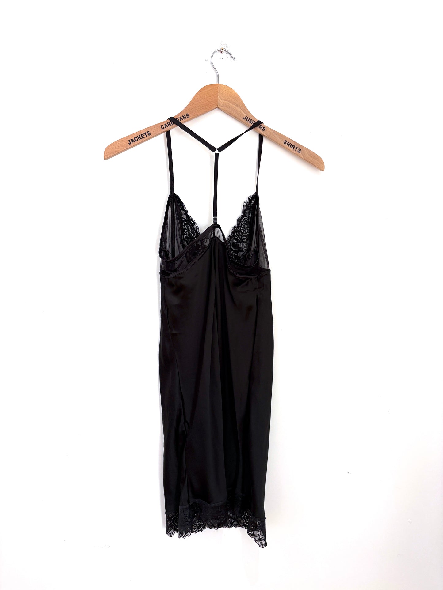 Intimissimi Silk Black Night Dress M