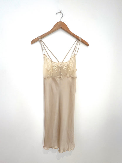 Intimissimi Silk Beige Night Dress