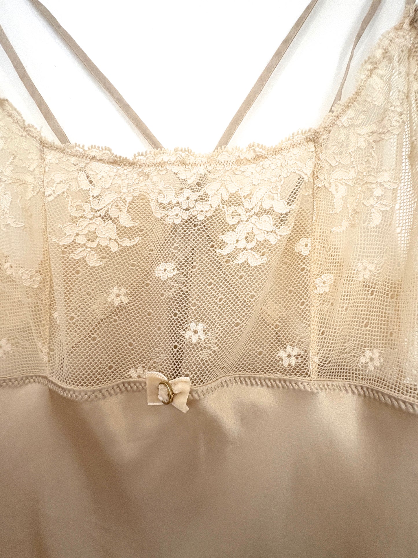 Intimissimi Silk Beige Night Dress S