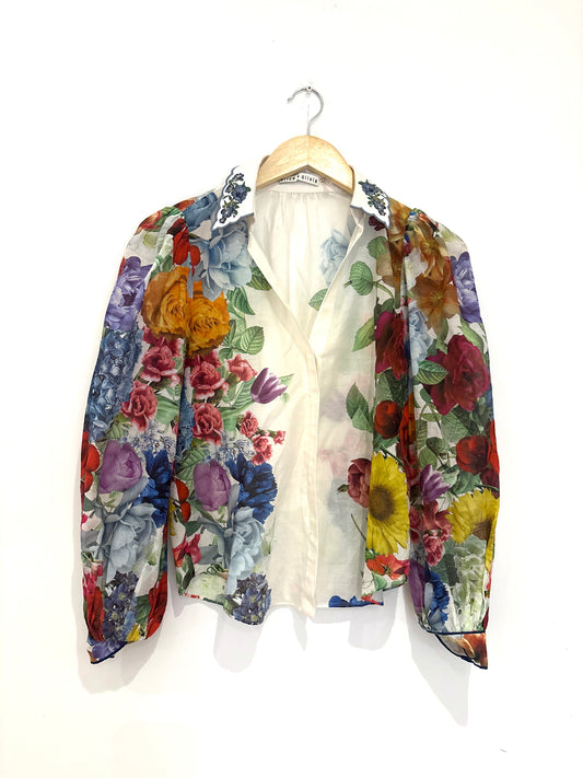 Alice+Olivia Roanne Blouse