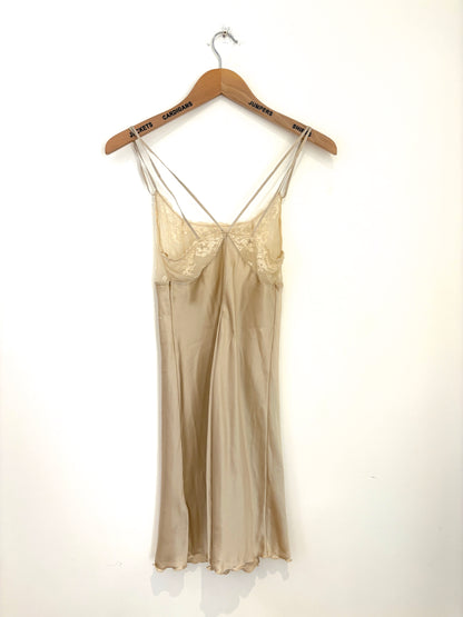 Intimissimi Silk Beige Night Dress S