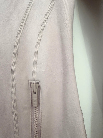 Lululemon Light Purple Full Zip Up Jacket UK 8