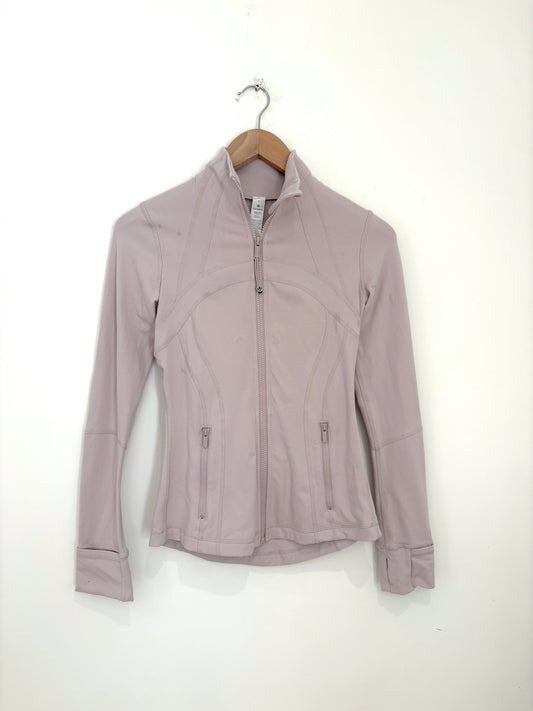 Lululemon Full Zip Up Jacket dusty pink