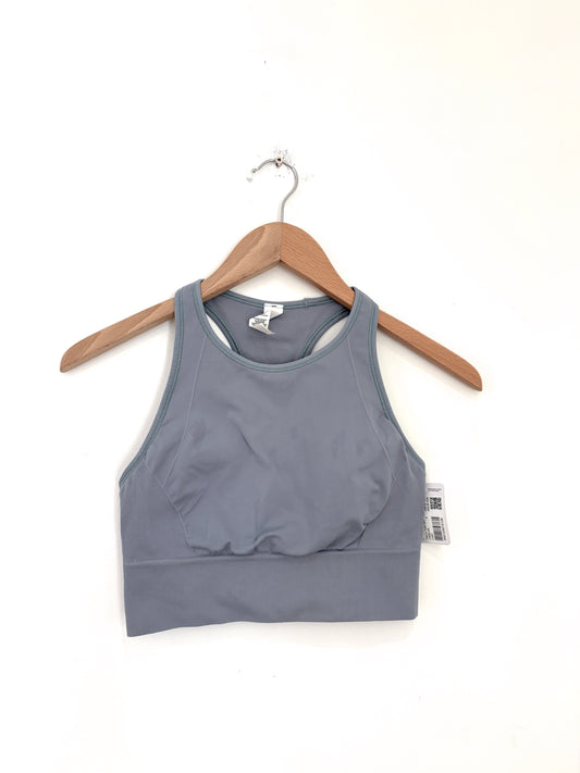 New With Tags Lululemon Ebb to Train Bra Blue UK 10