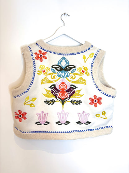 Nooki Cassidy Embroidered Gilet M