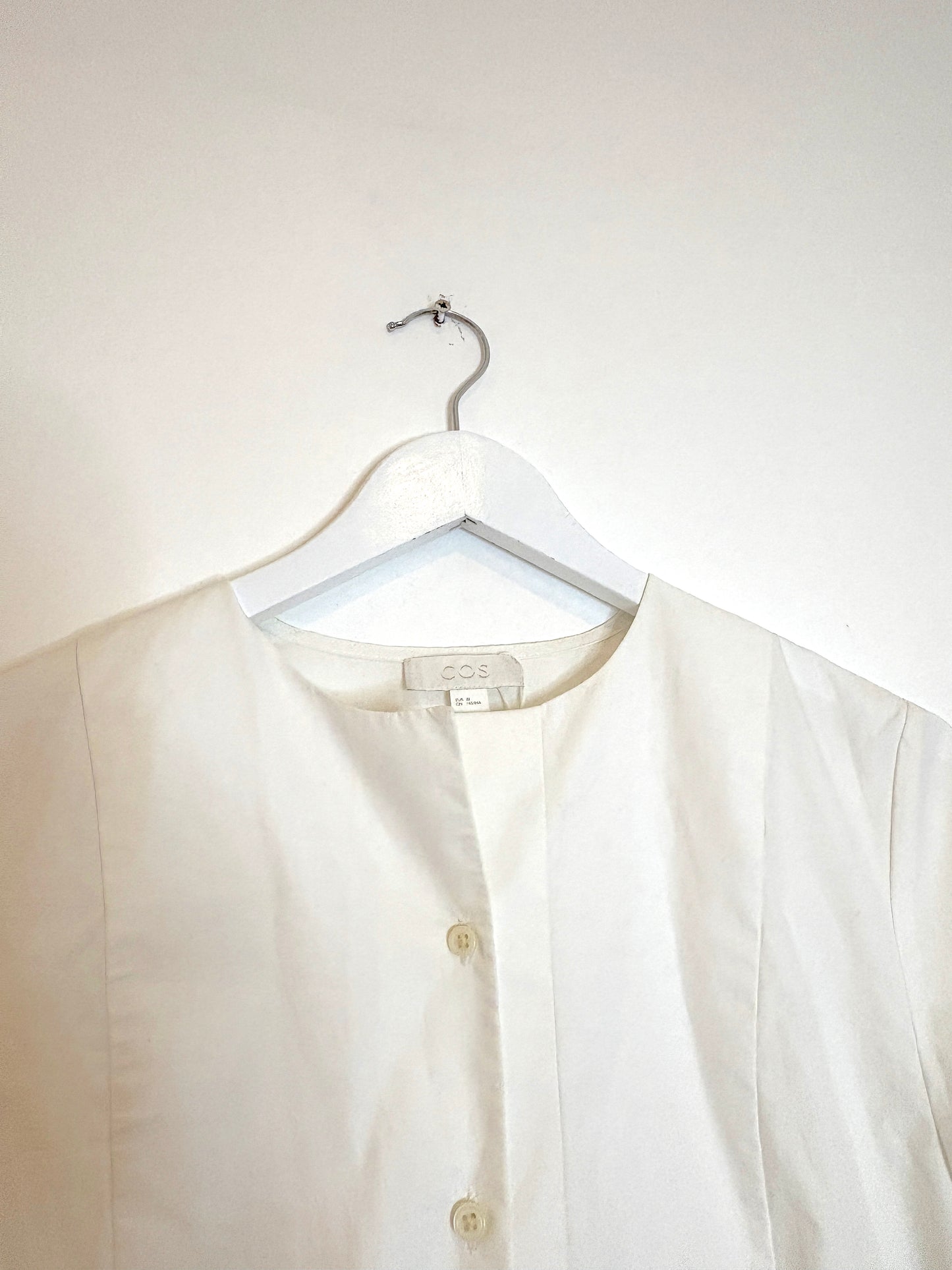 COS White Shirt Dress UK 8