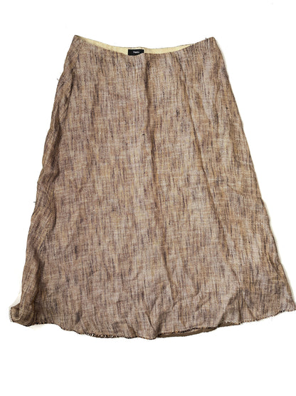 Theory Linen Blend Skirt