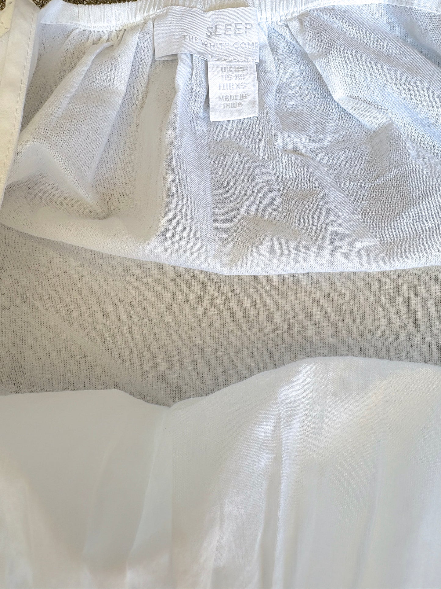 White Company Cotton Pyjama Set XS