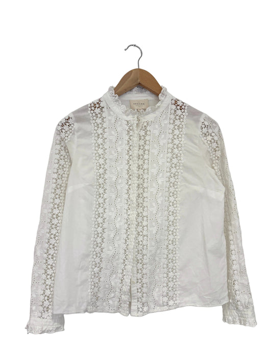 Sezane Lace Shirt