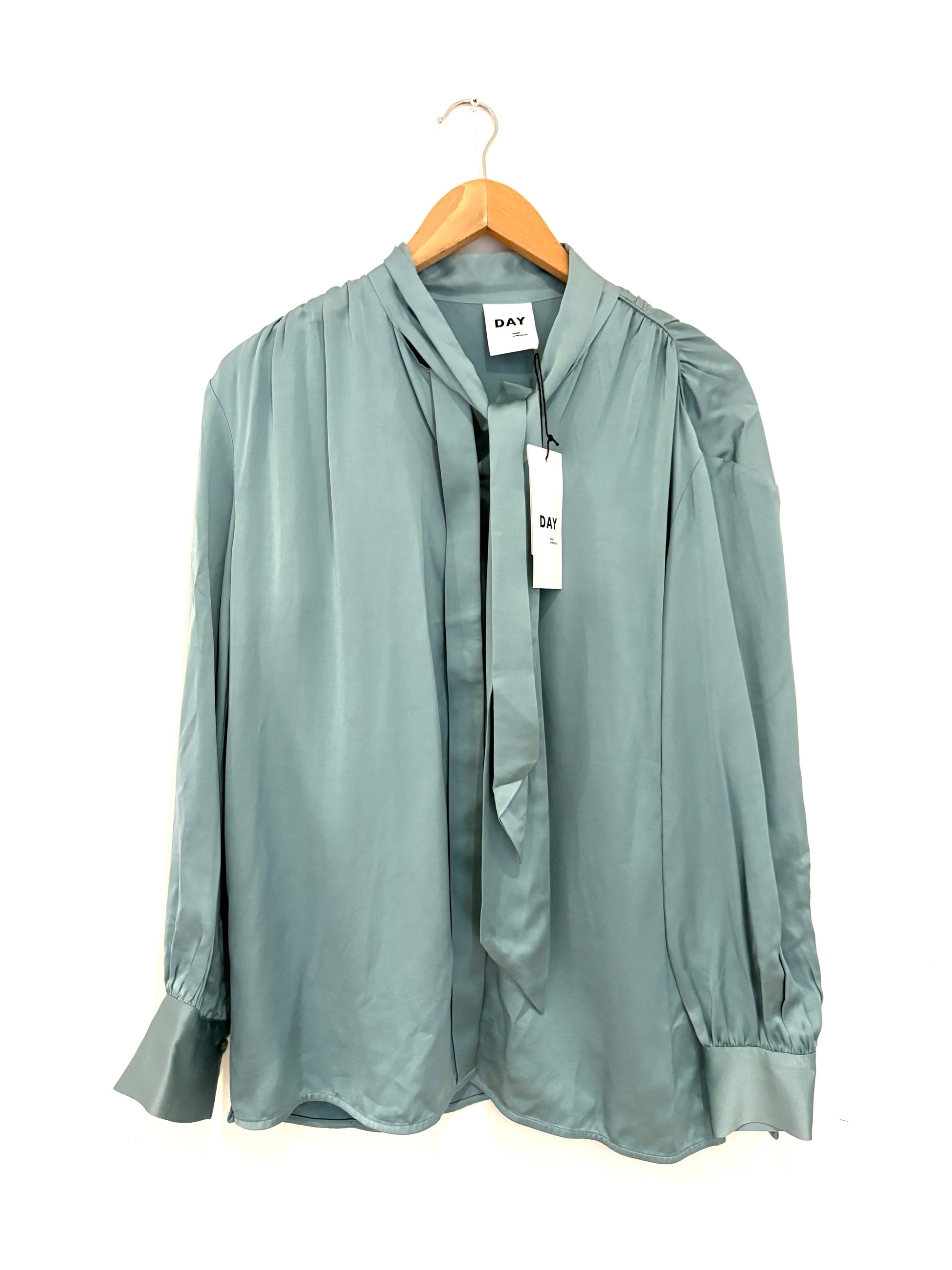  Day Birger et Mikkelsen Light Blue Silky Blouse 