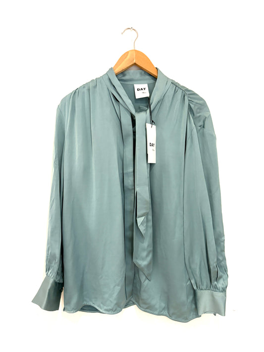  Day Birger et Mikkelsen Light Blue Silky Blouse 