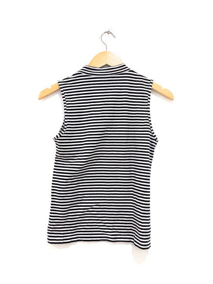 Theory Striped Jersey Top XS