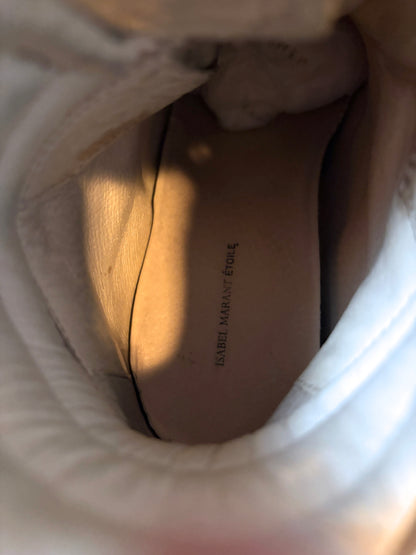 Isabel Marant Bekett Taupe Trainers UK 5