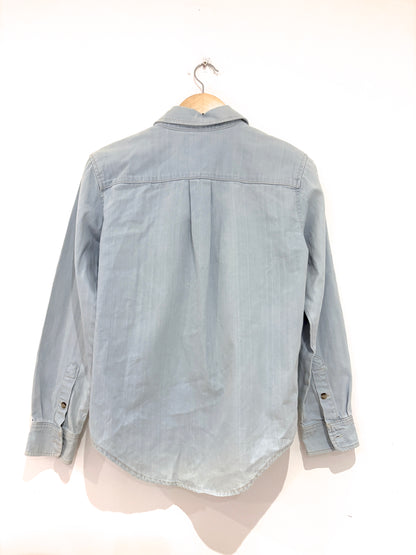 Zara Light Blue Denim Shirt XS