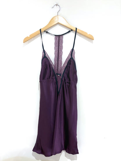 Intimissimi Silk Purple Night Dress S 