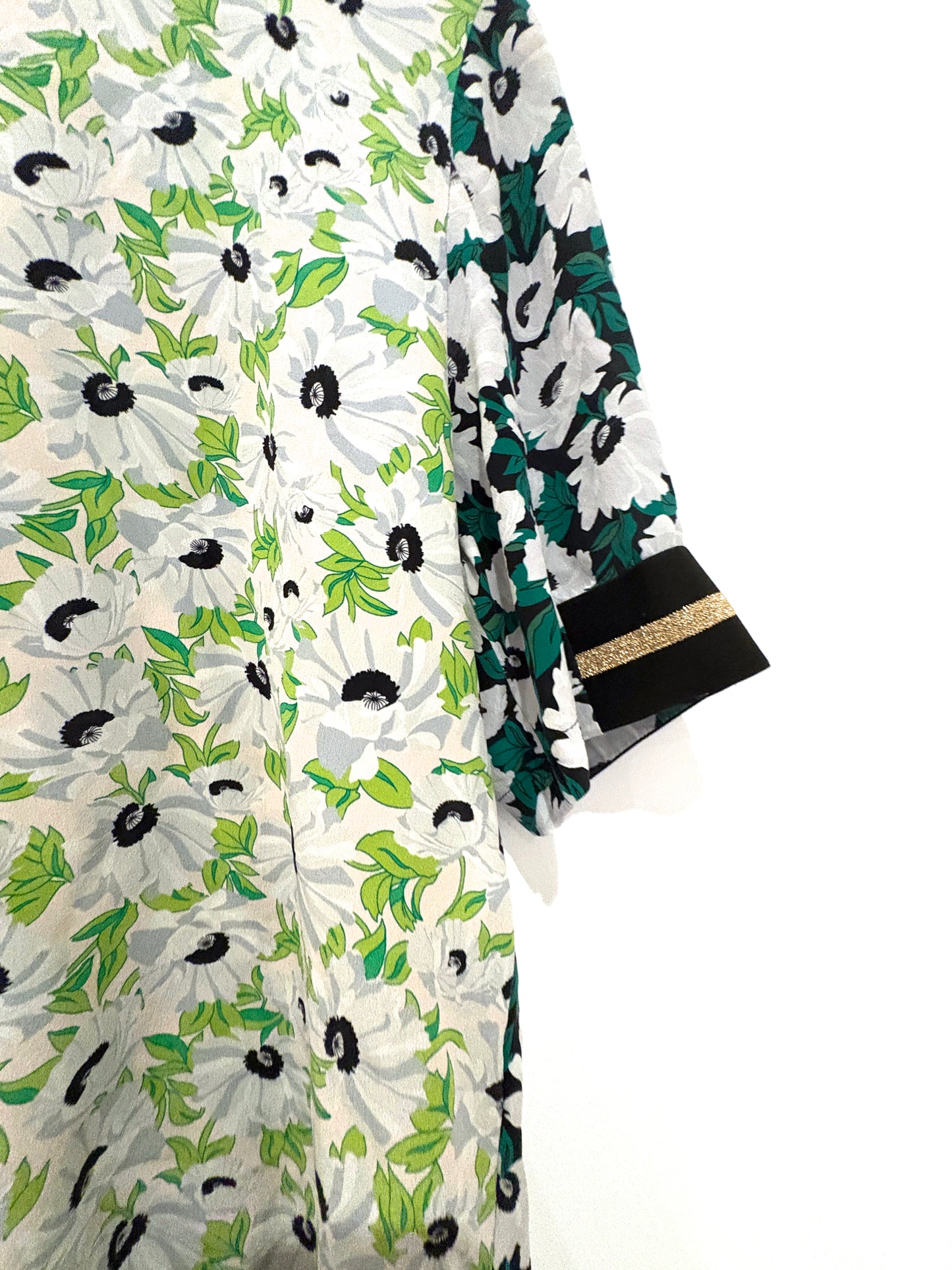 Stella McCartney Floral Silk Blouse UK 8