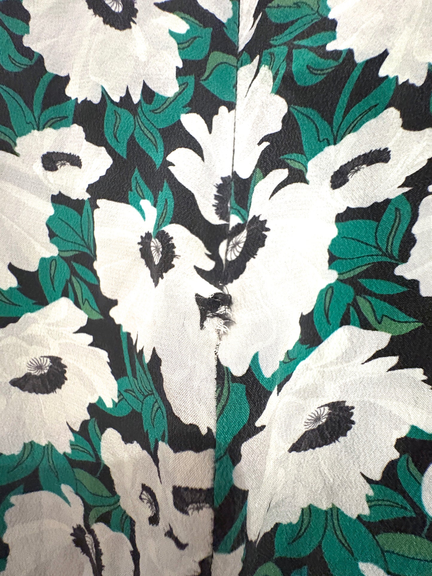 Stella McCartney Floral Silk Blouse UK 8