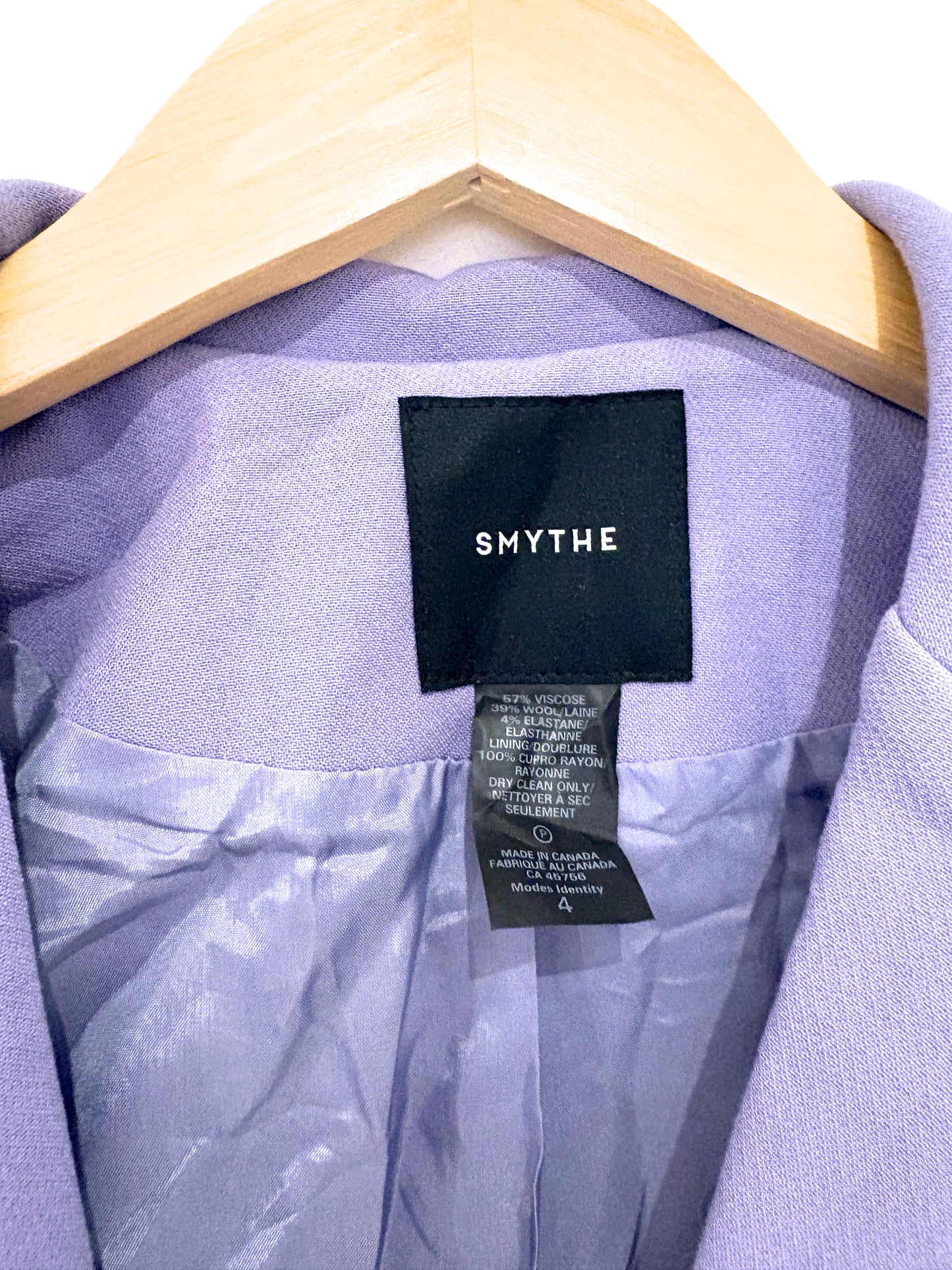 Smythe Purple Blazer UK 8