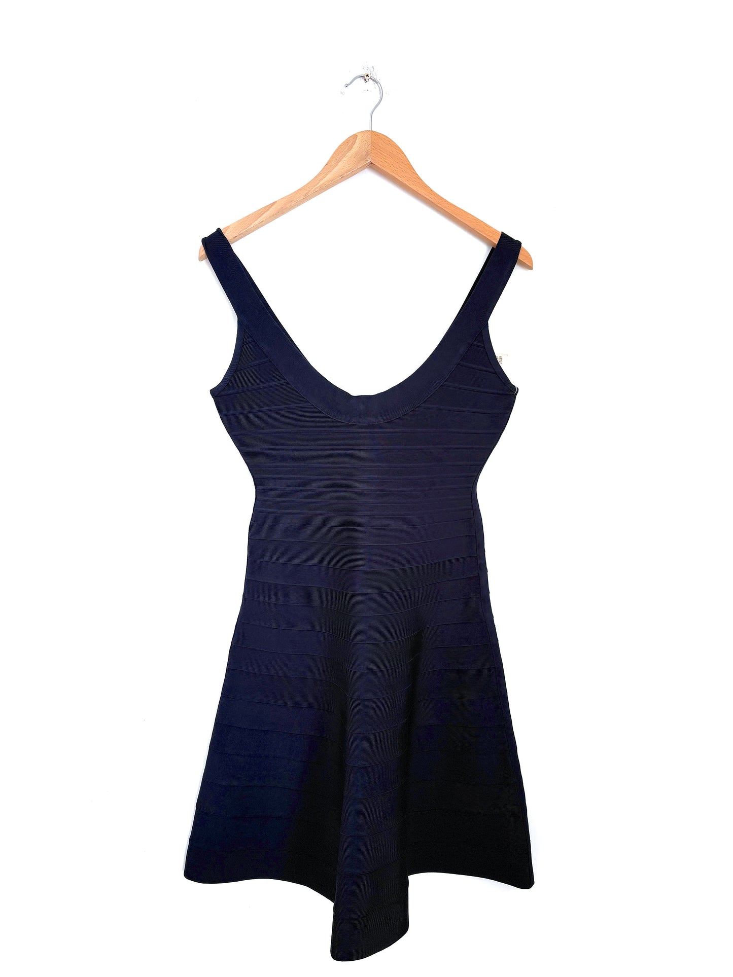 Herve Leger Navy Bandage Dress 