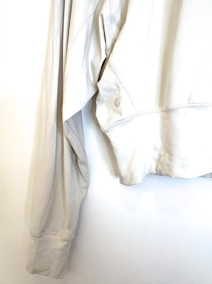 Lululemon Cream Brushed Softstream Jumper UK 8