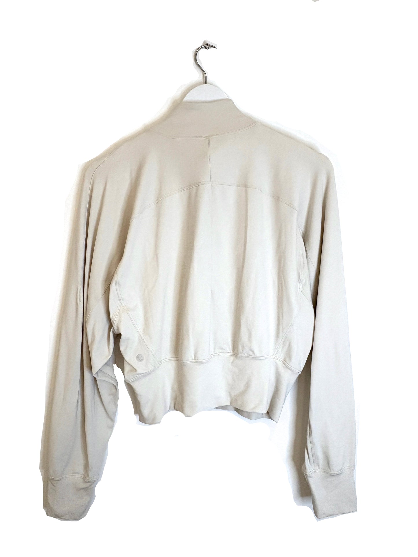 Lululemon Cream Brushed Softstream Jumper UK 8