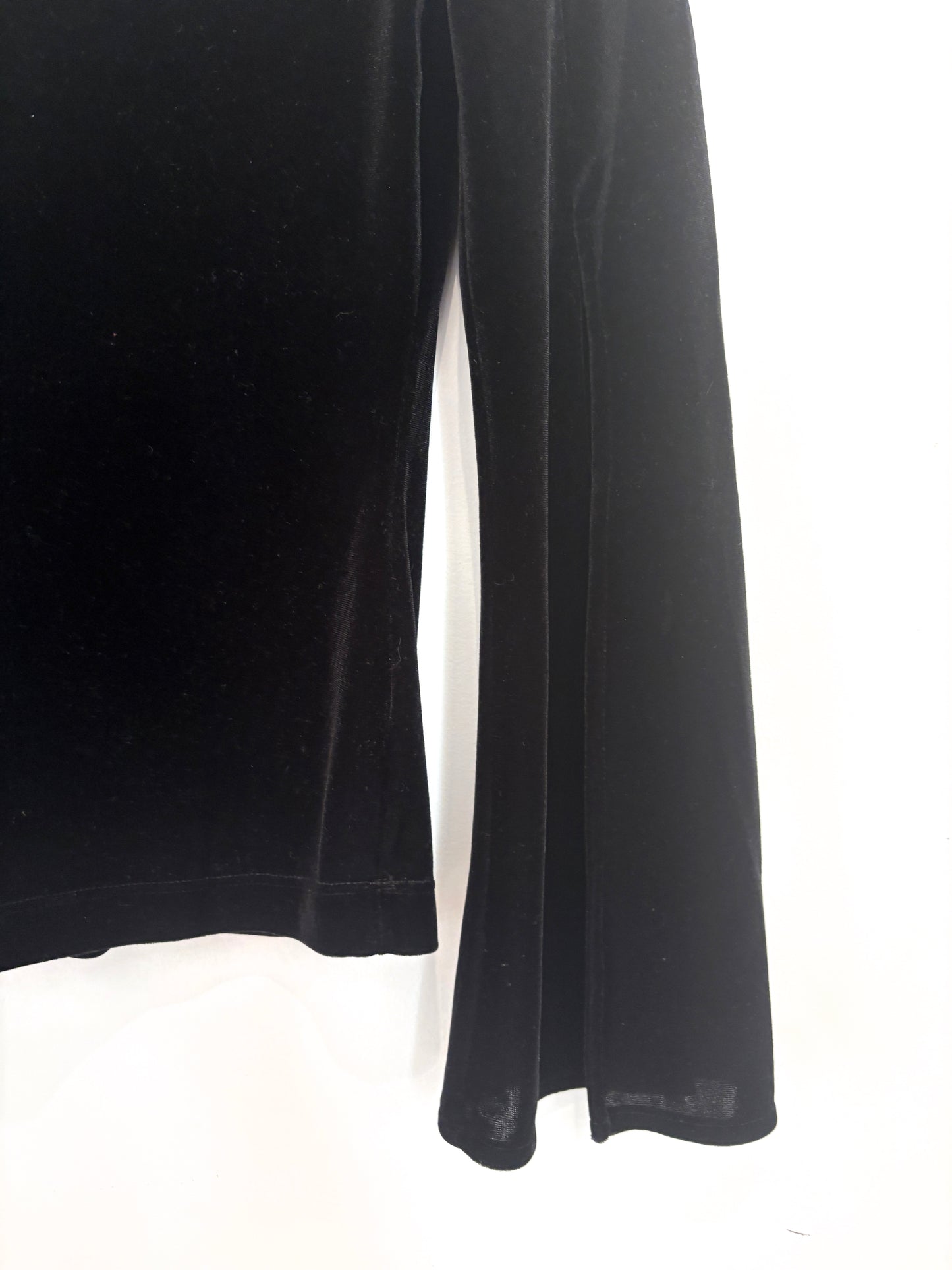 Bailey 44 Open Sleeve Velvet Top S