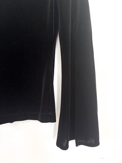 Bailey 44 Open Sleeve Velvet Top S