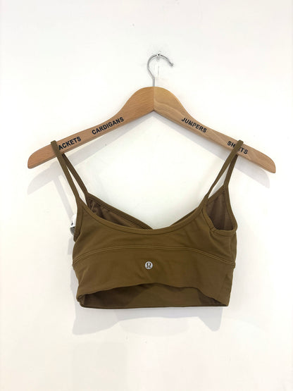 Lululemon Khaki Bra UK 10
