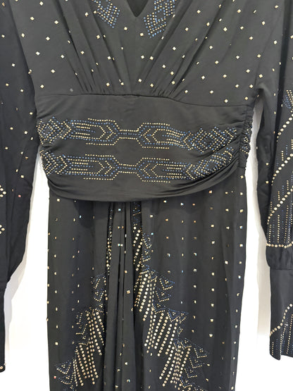 Camilla Beaded Jersey Dress XS