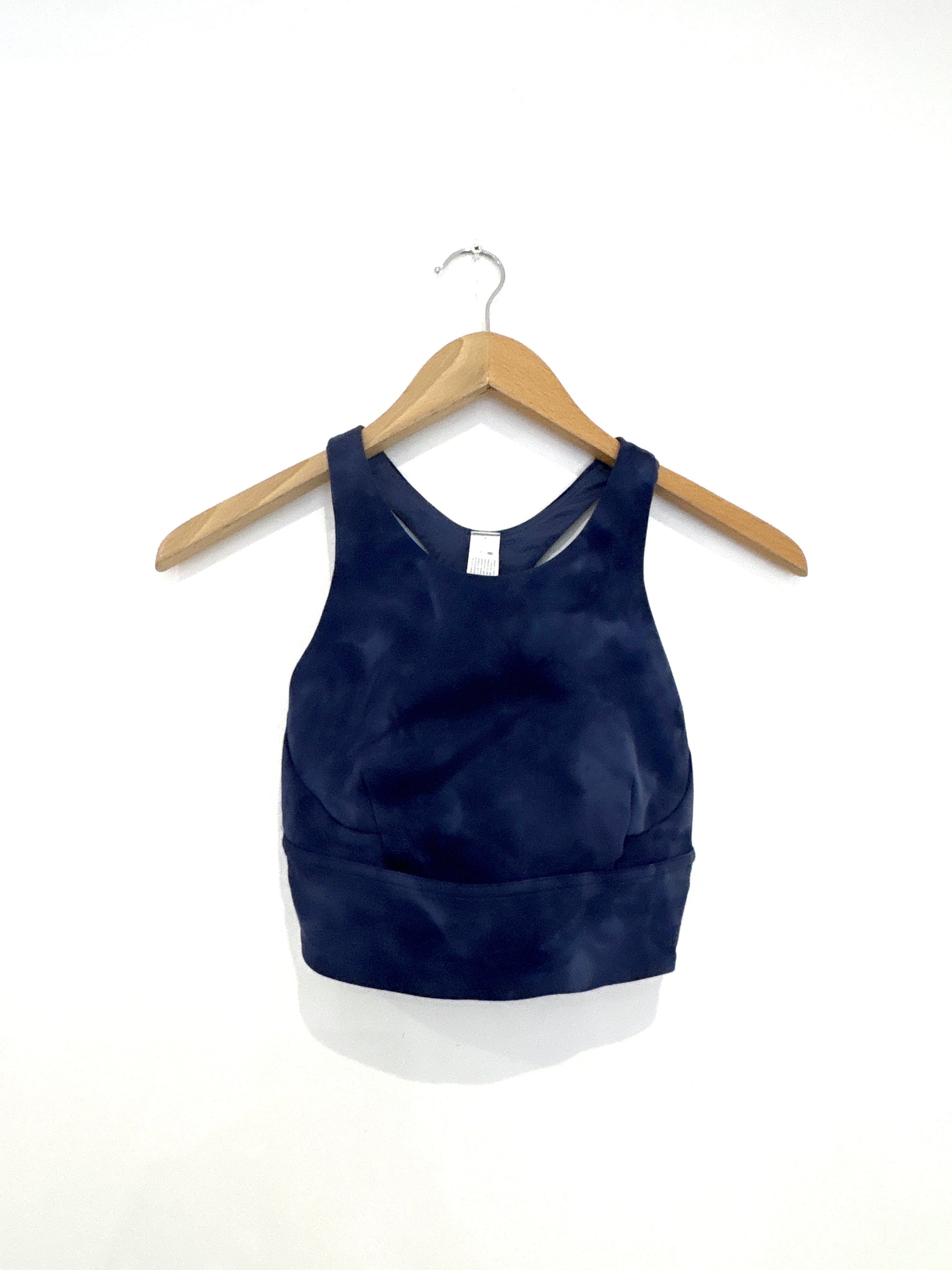 Lululemon blue tie die sports top
